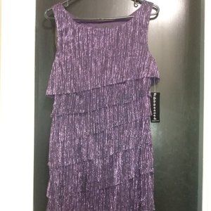 Purple Connected Dress